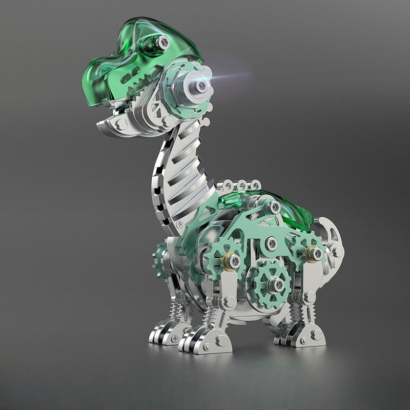 Giraffe-like Dinosaur 3D Metal Puzzle Brachiosaurus DIY Assembly Toys for Children 213 PCS