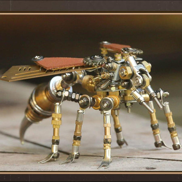 3D Metal Model Mechanical Wasp Perfect Gift for Men 295 PCS