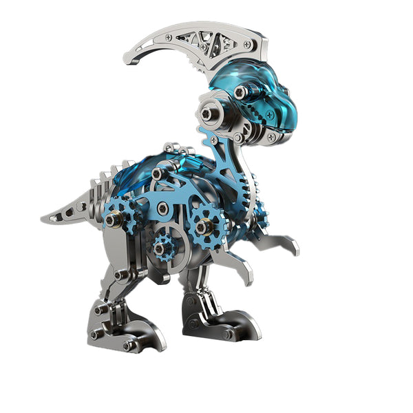 Parasaurolophus Model 3D Metal Puzzle DIY Assembly Dinosaur Toy for Children 178 PCS