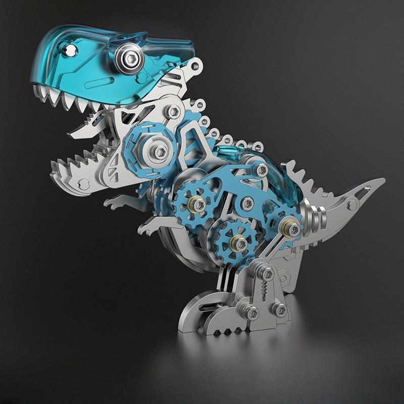 Tyrannosaurus Dinosaur 3D Metal Puzzle DIY Assembly Model Building Kits for Kids 185 PCS