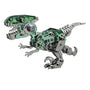 Velociraptor Dinosaur Model Kits Build 3D Metal Puzzle Toys for Kids 162 PCS