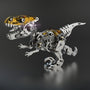 Velociraptor Dinosaur Model Kits Build 3D Metal Puzzle Toys for Kids 162 PCS