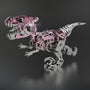 Velociraptor Dinosaur Model Kits Build 3D Metal Puzzle Toys for Kids 162 PCS