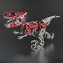 Velociraptor Dinosaur Model Kits Build 3D Metal Puzzle Toys for Kids 162 PCS