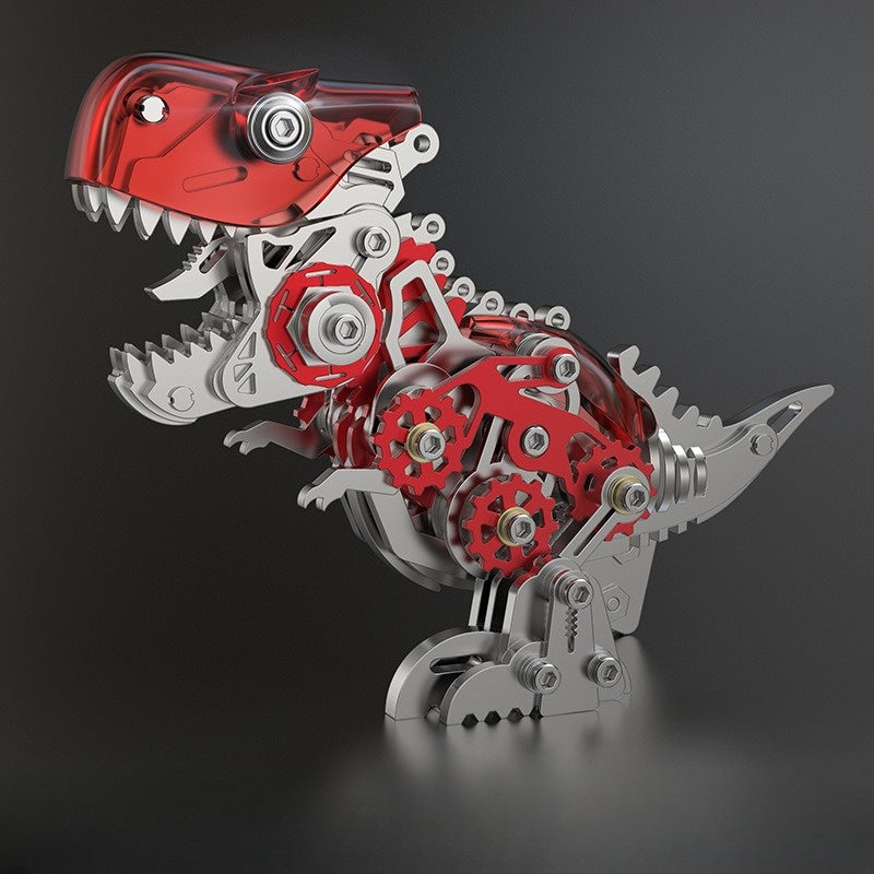 Tyrannosaurus Dinosaur 3D Metal Puzzle DIY Assembly Model Building Kits for Kids 185 PCS